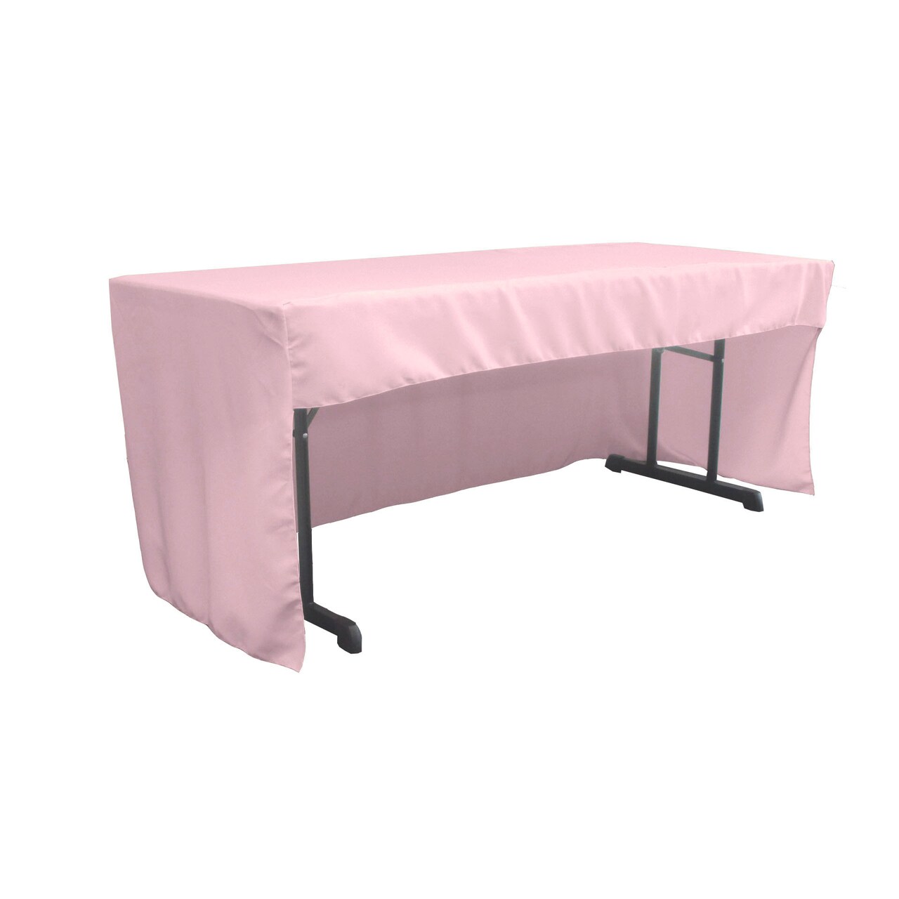 Fitted Rectangular Tablecloth 72 x 30 Polyester Poplin Open Back